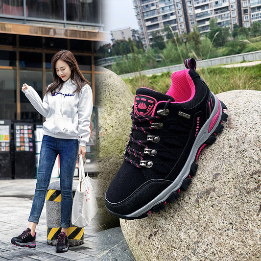 Large Size Women's Shoes For Outdoor Hiking And Mountaineering