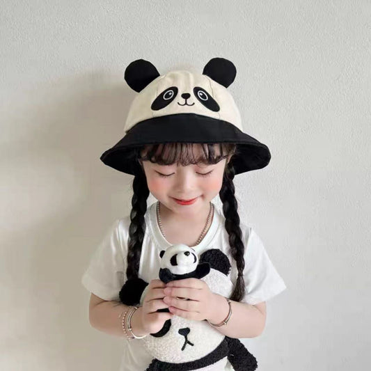 Cute Cartoon Children's Thin Western Style Sun-proof Bucket Hat