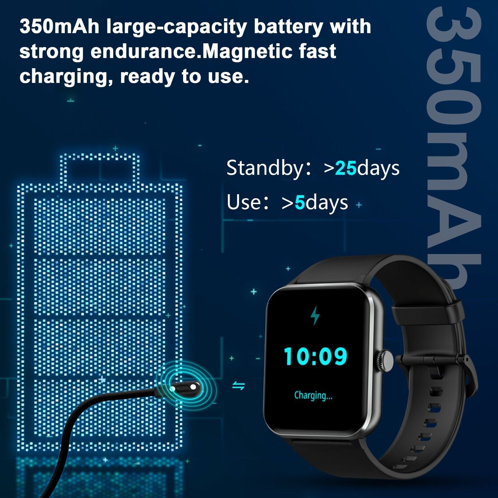 Blackview Smartwatch Damen Herren Mit Bluetooth Anrufe Fitnessuhr Für Android