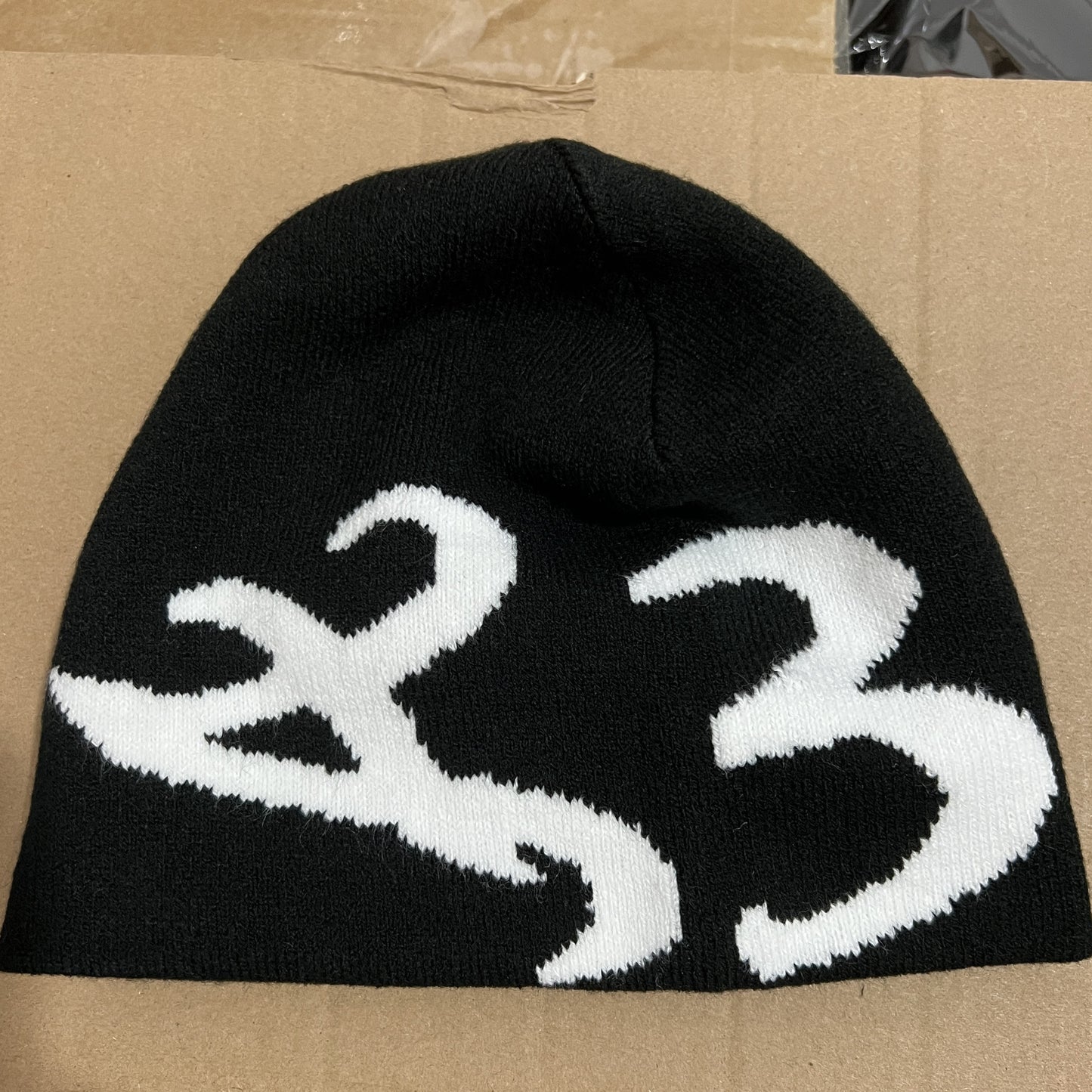 Love You Knitted Cold Hat Network Trend Phrase Original Design