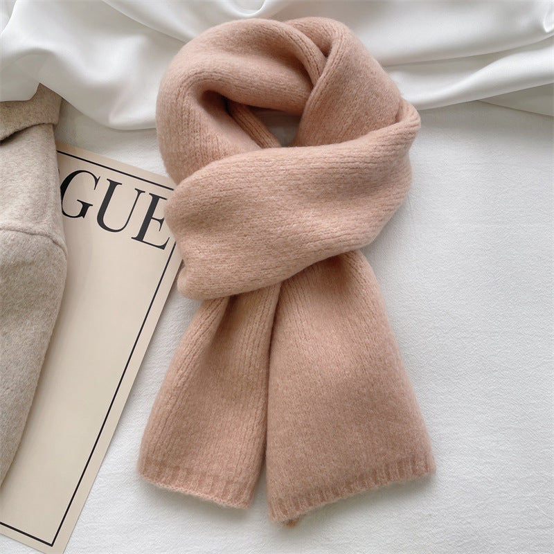 Romantic Versatile Scarf In Bright White Tones