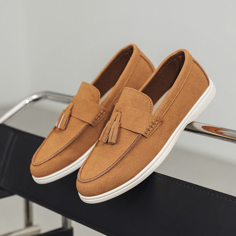 Suede Slip-on Business-casual Loafers