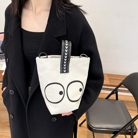 Canvas Bag For Women's Versatile Carrying