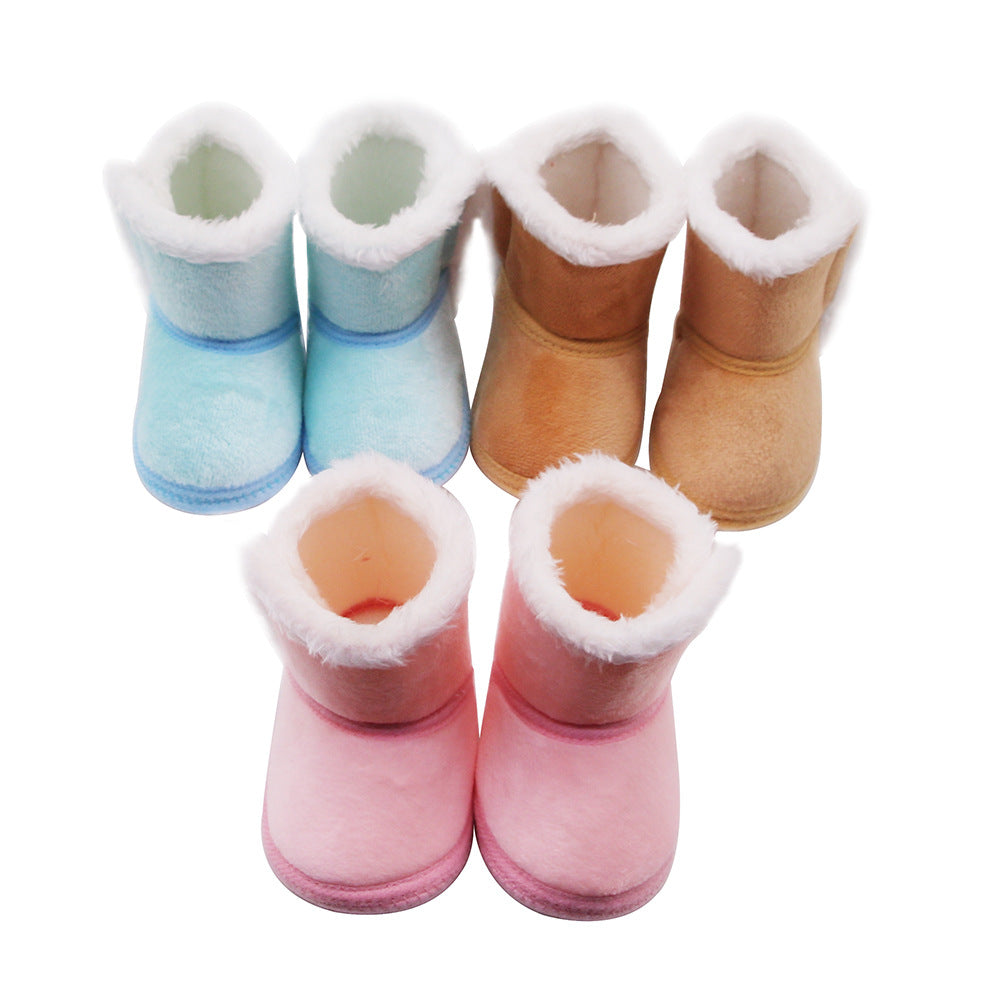 New Children's Thick Cotton Shoes Non-slip