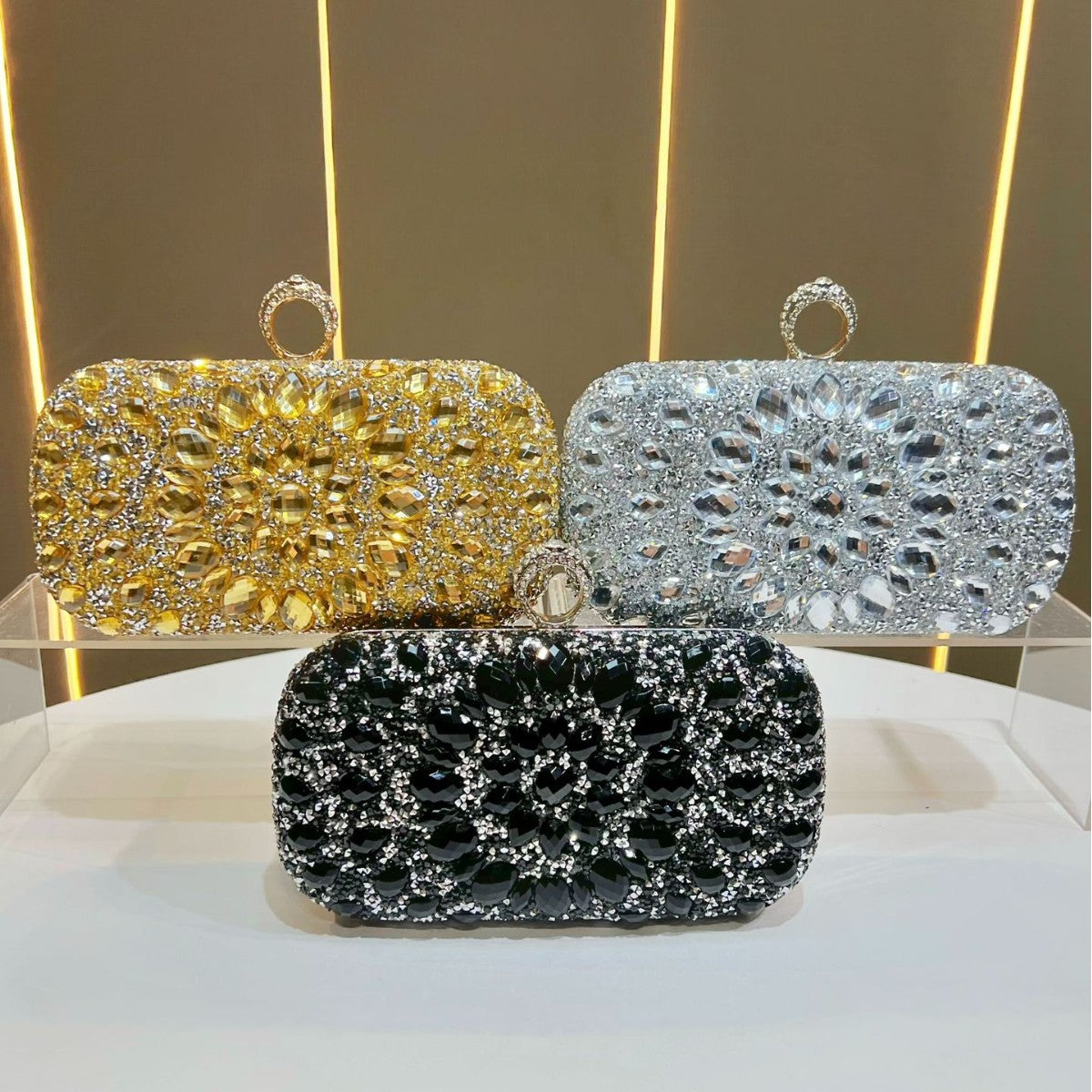 Damepunge Clutches Skuldertasker