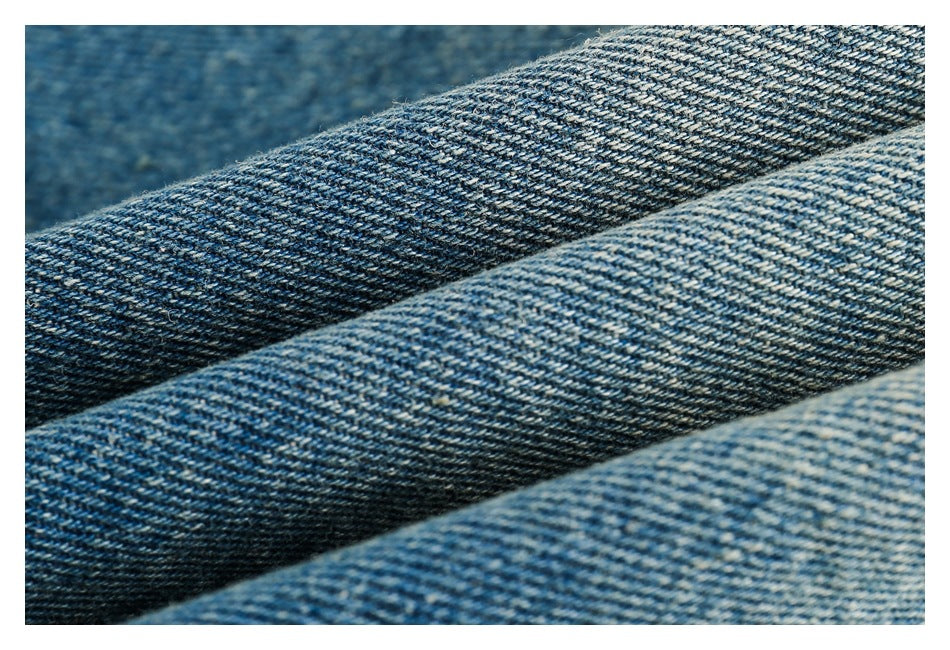 Washed Gradient Denim Jacket Men's And Women's Coats