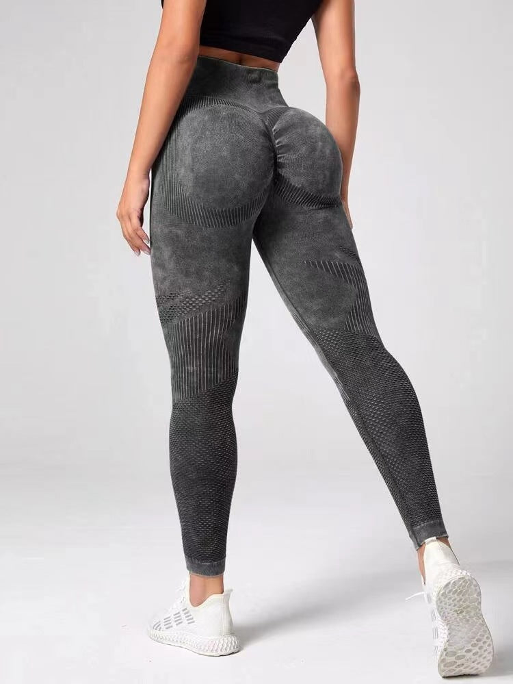 Wash And Scrub Sports Shaping And Hip Lifting Pants For External Wear