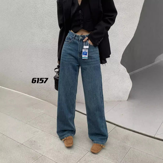 Cotton Giant Look Lige Ben Høj Talje Jeans