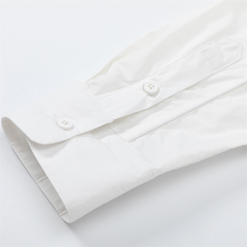 High Street Heterochrosis Top Fly Long Sleeve Shirt