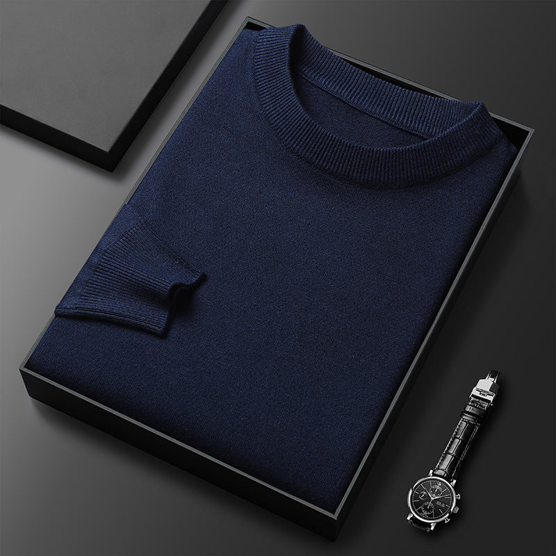 Fashion Autumn And Winter Knitting Bottoming Shirt Men