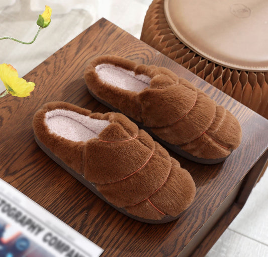 Cotton Slippers Male And Female Home Winter Warm Indoor Wool Sleeper