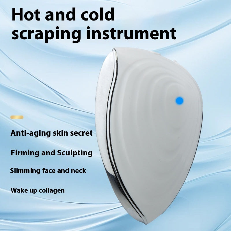 Cold Compress And Ice Sensation Beauty Device For Home Facial Massage