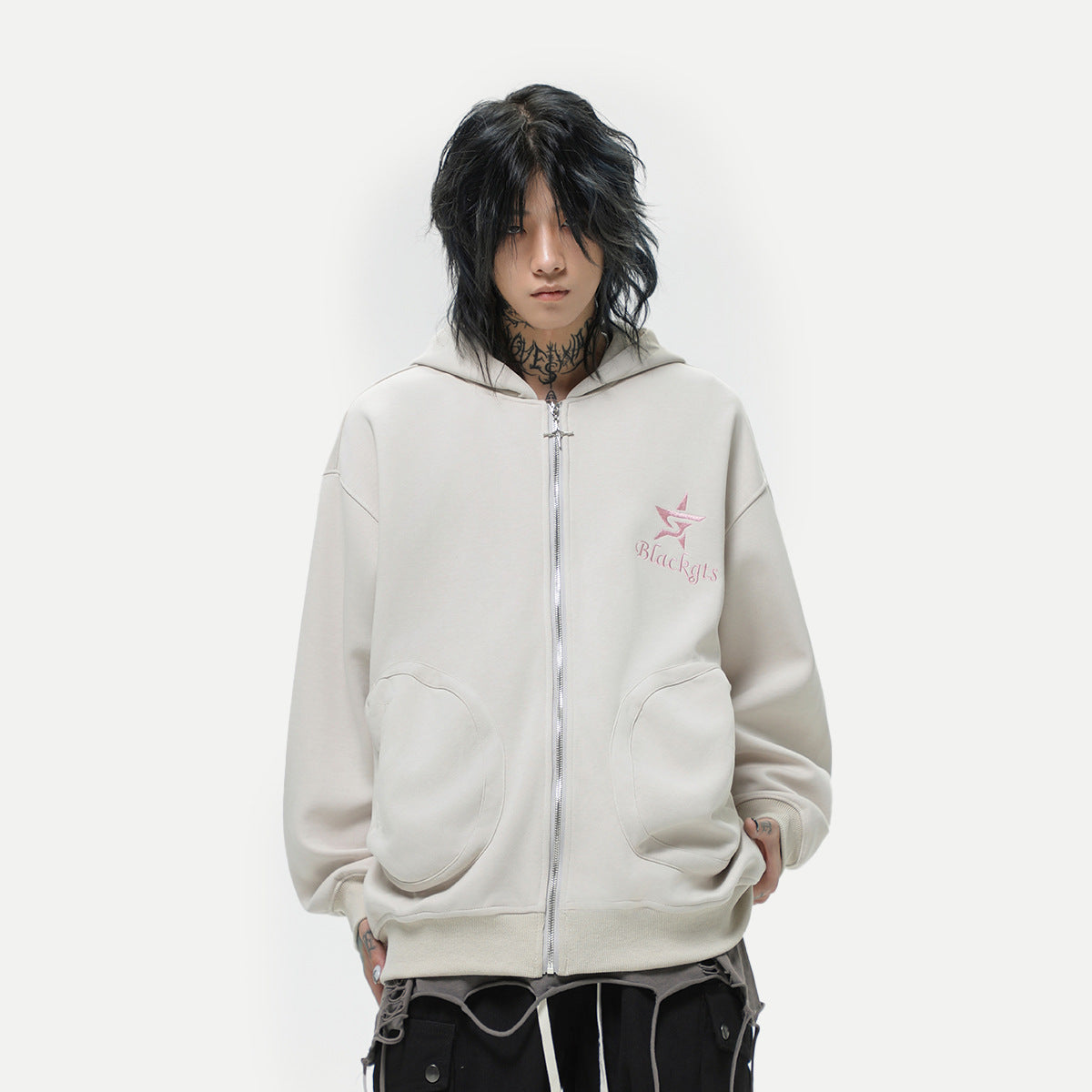 Women's Loose And Hooded Cardigan Sweater