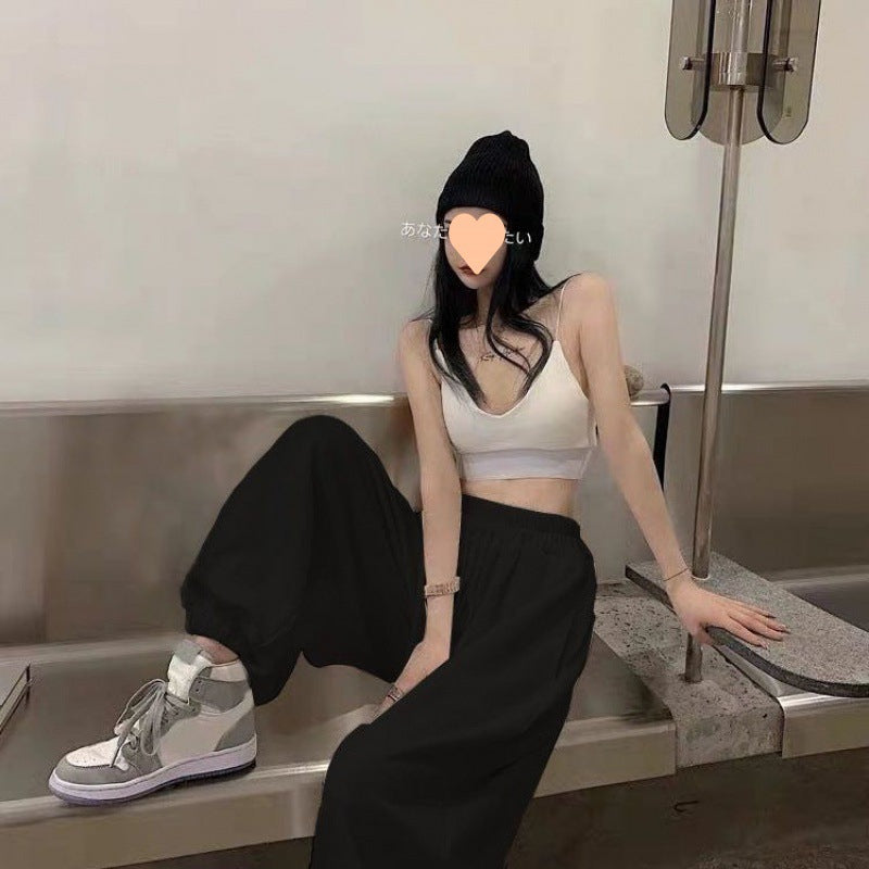 Women's Loose Tappered Wide-leg Pants