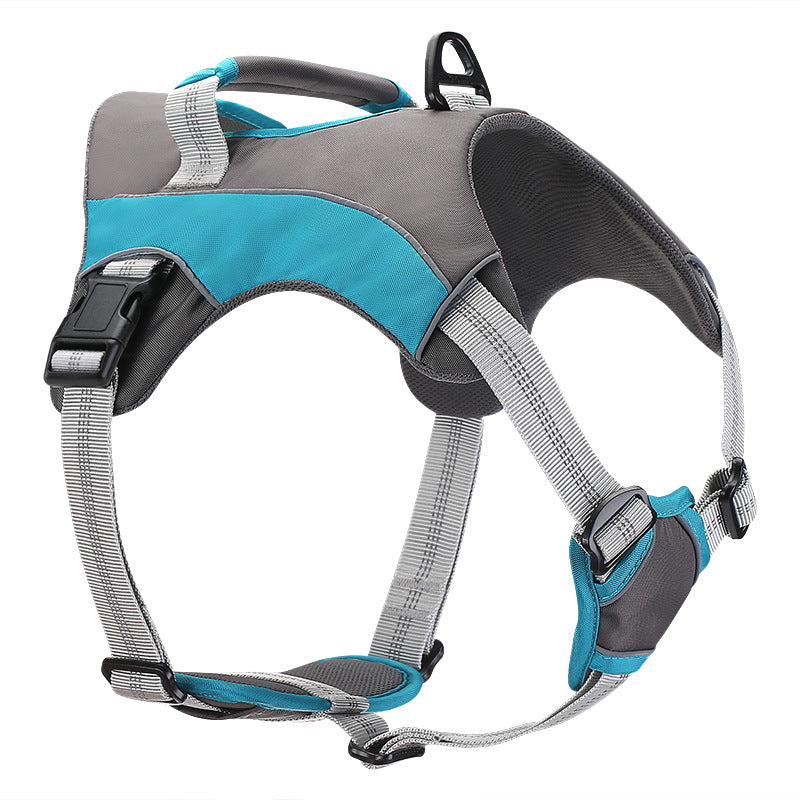 Breathable Large Dog Chest Harness With Leash