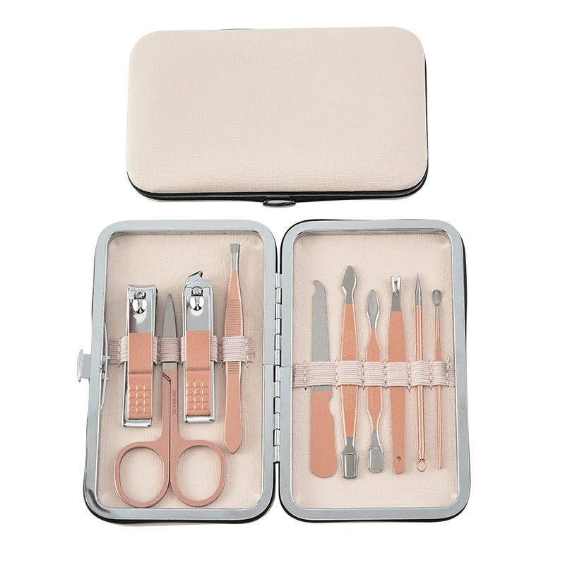 Stainless Steel Nail Scissor Set 18-piece Manicure Implement  Clippers