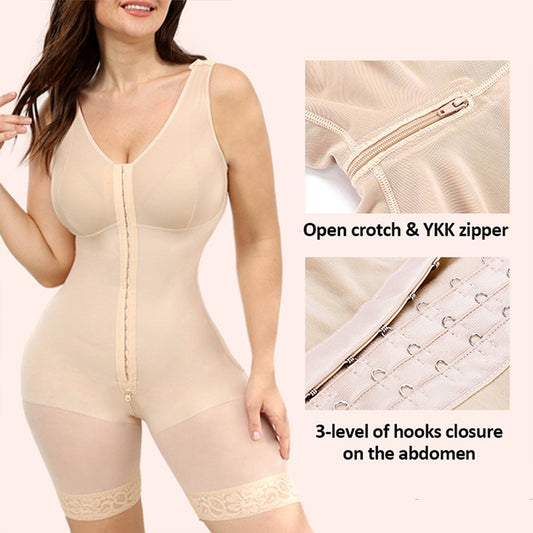 One Piece Zipper Shaping Pants