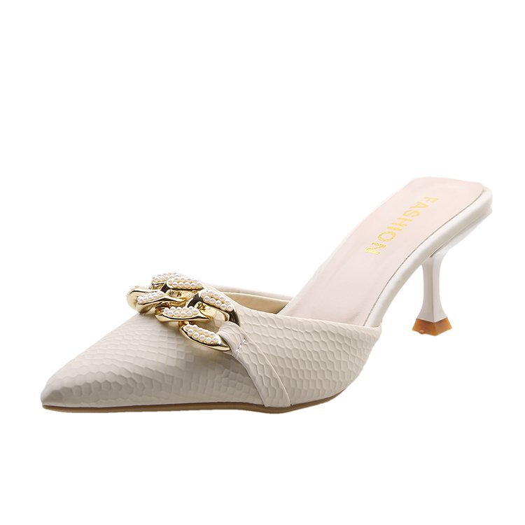 Women's Pointed-toe Stiletto Sandals And Slippers