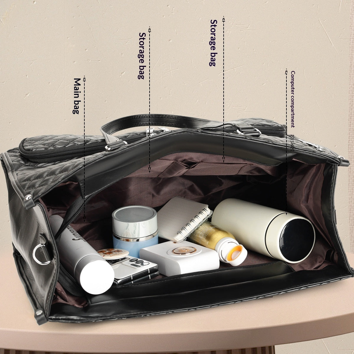 In-stock New Large Tote Bag Insulated Womens Crossbody Combo Bag