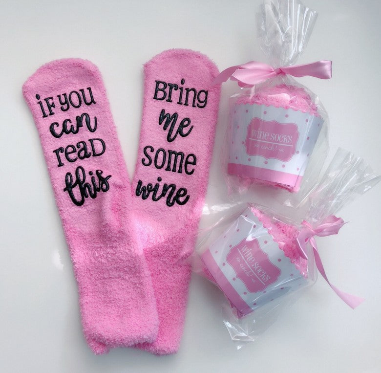 Casual Women's Letter Printed Coral Fleece Cake Socks