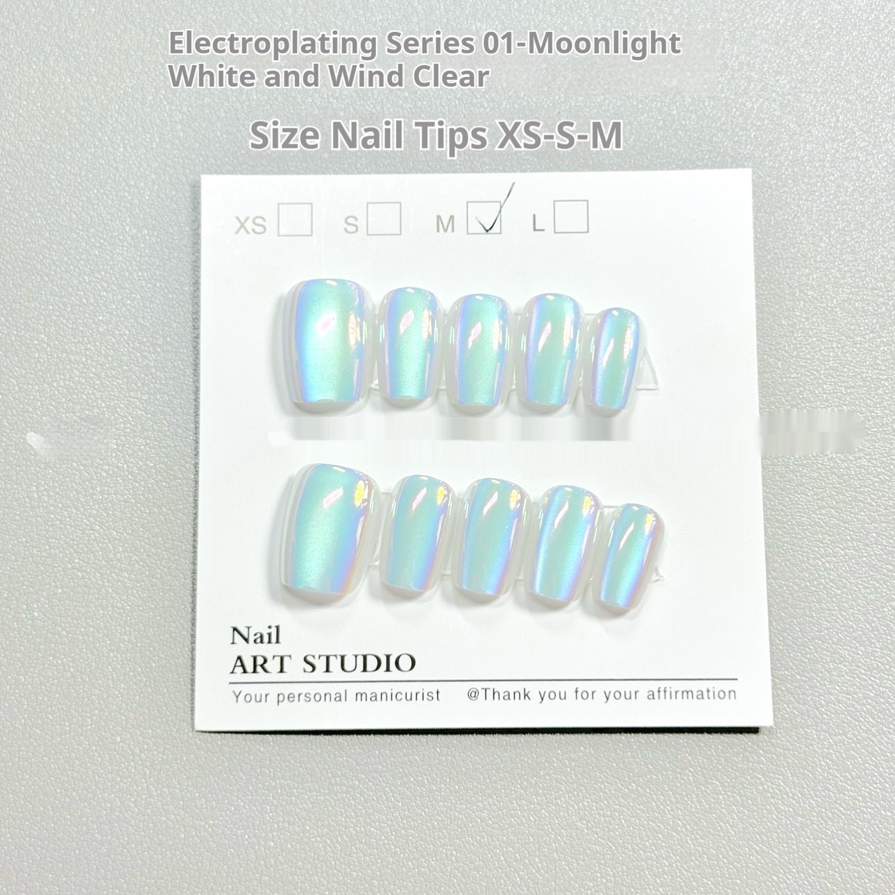 Electroplating Cat Eye 01month White Wind Clear Aurora Armor Wear Armor
