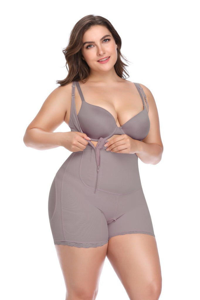 Beautiful Peach Hip Hip Pants Jumpsuit Hip Hip Body Fat Woman Plus Size Corset