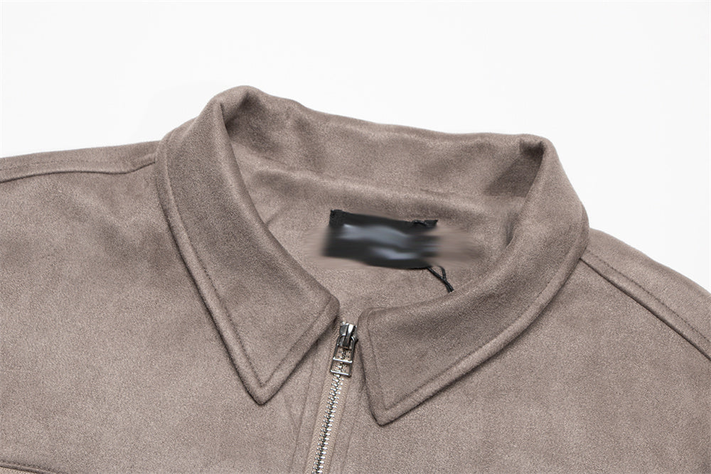 Men's Autumn And Winter Loose Casual Design Pocket Flying Baseball Uniform Fashion Brand