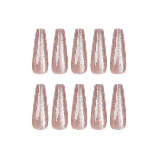 Wear A Long Light Purplish Gray Cat's Eye