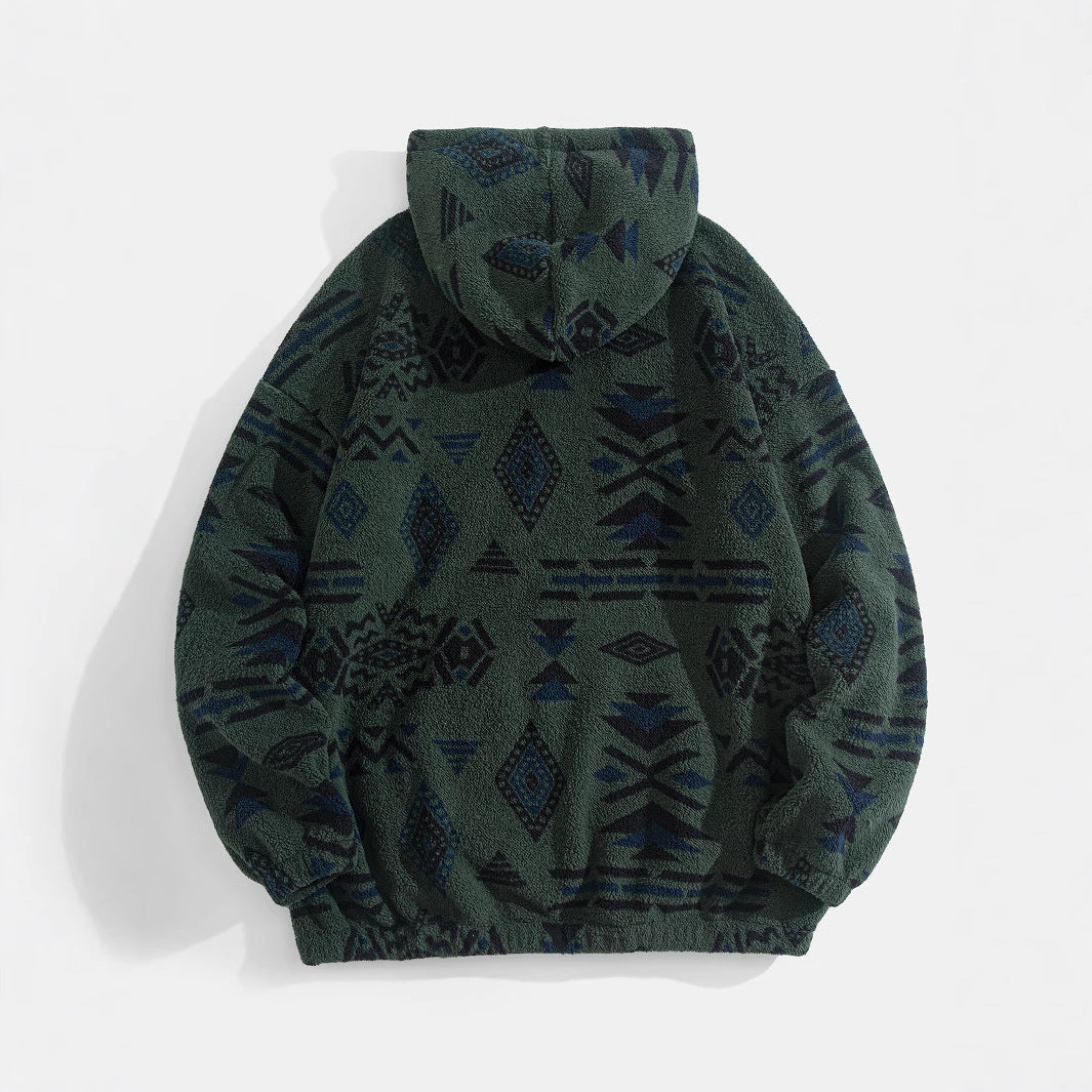 Men's And Women's Hoodie Ethnic Style