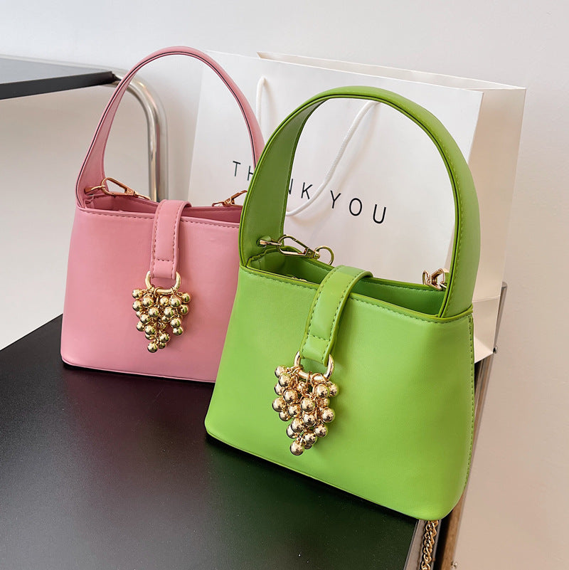 Portable Bucket Bag All-match This Year's Popular Messenger
