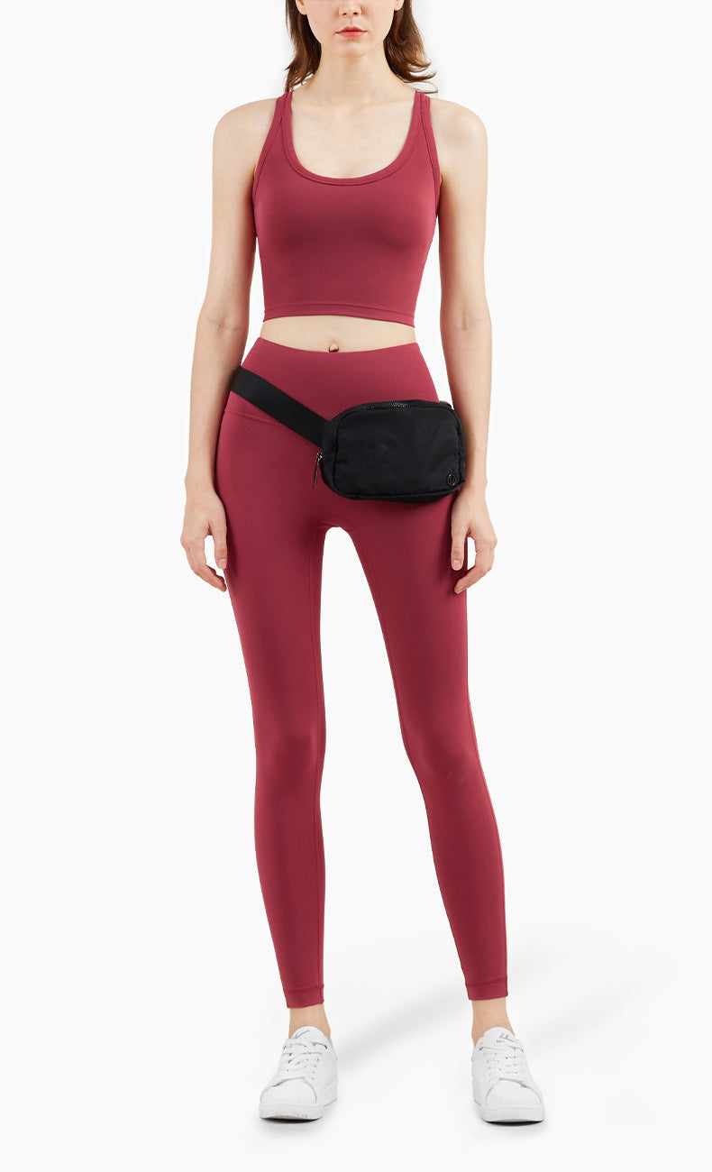 Side Strips To Receive Abdominal Slim Peach Buttocks Fitness Pants