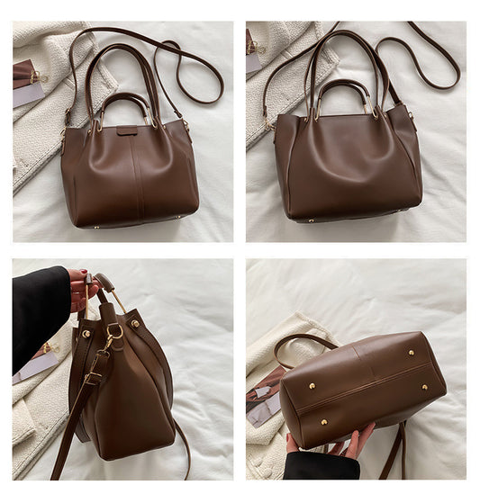 Trendy Special-interest Design Shoulder Messenger Retro Handbag For Women