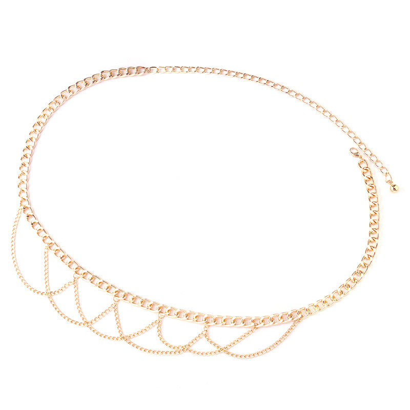 Hip Hop Punk Fashion Metal Chain Waist Chain