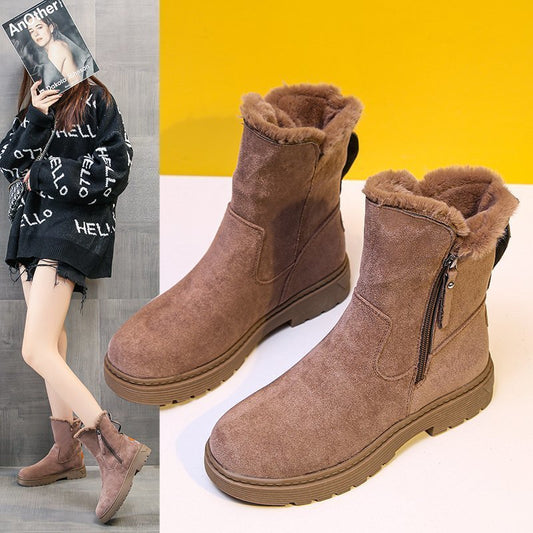 Snow Boots Plus Velvet Cotton Shoes All-match