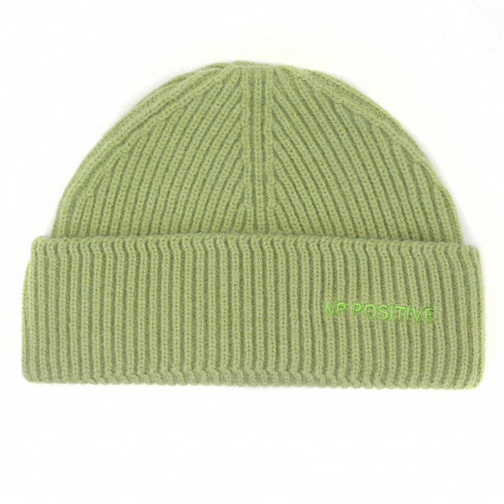 Women's Thick Knitted Woolen Hat To Keep Warm