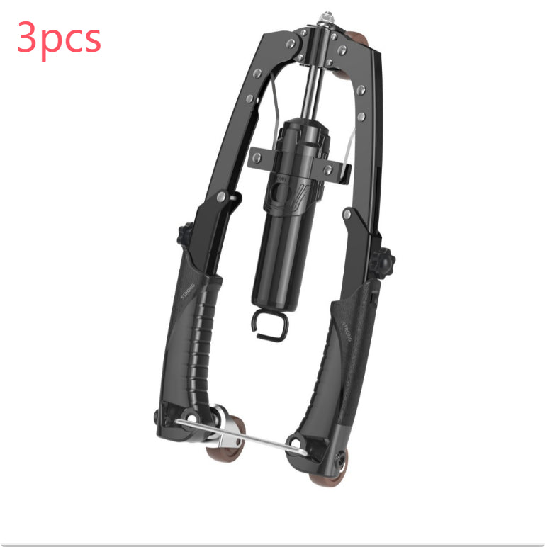 Abdominal Wheel Hydraulic Adjustable Hand-muscle Developer Fitness Equipment