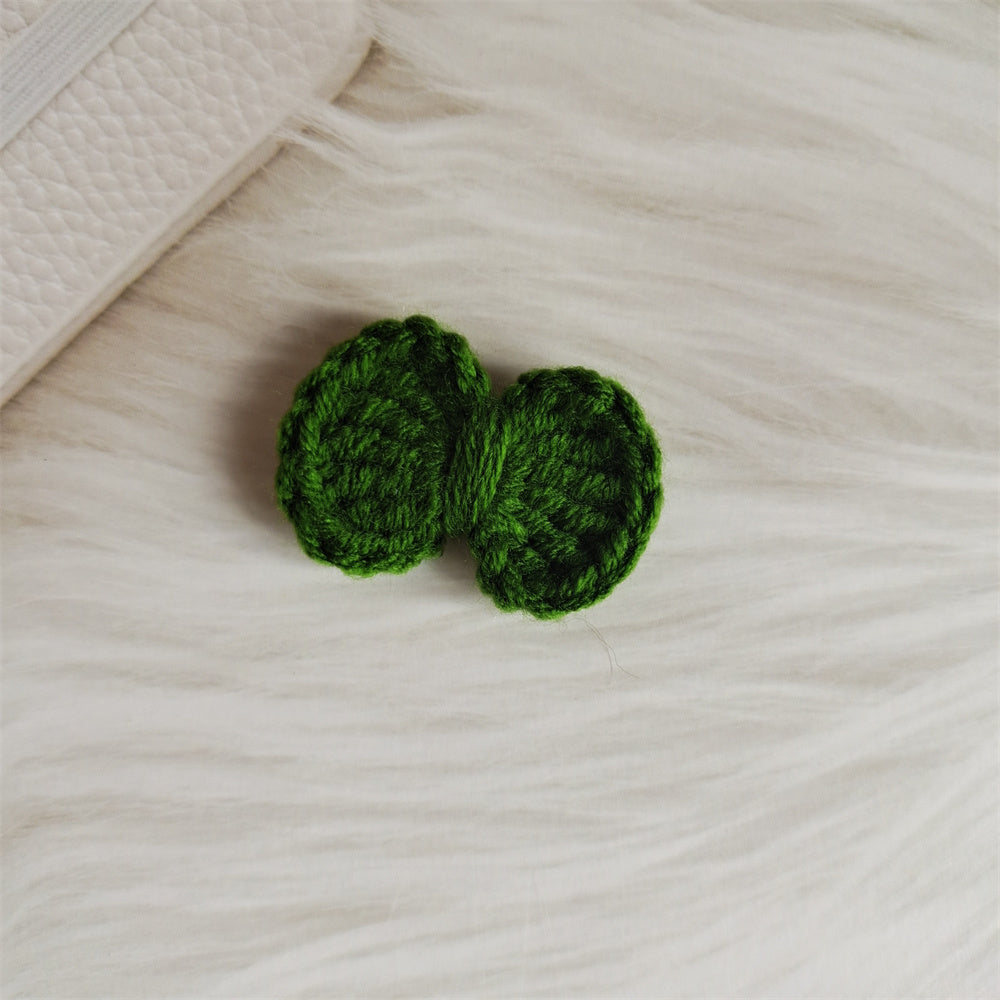 Wool Bow Diy Handmade Finished