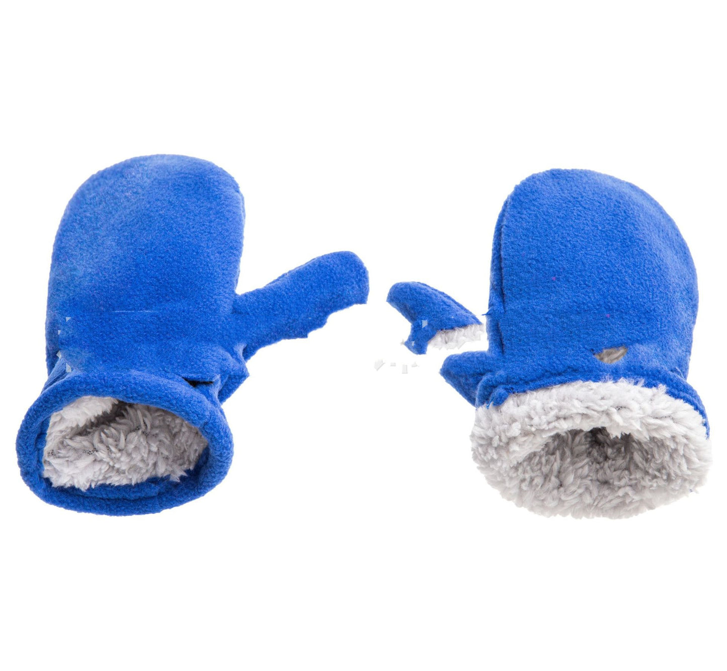 Børneluffer Polar Fleece Shu Bomuld Fleece Velcro Handsker