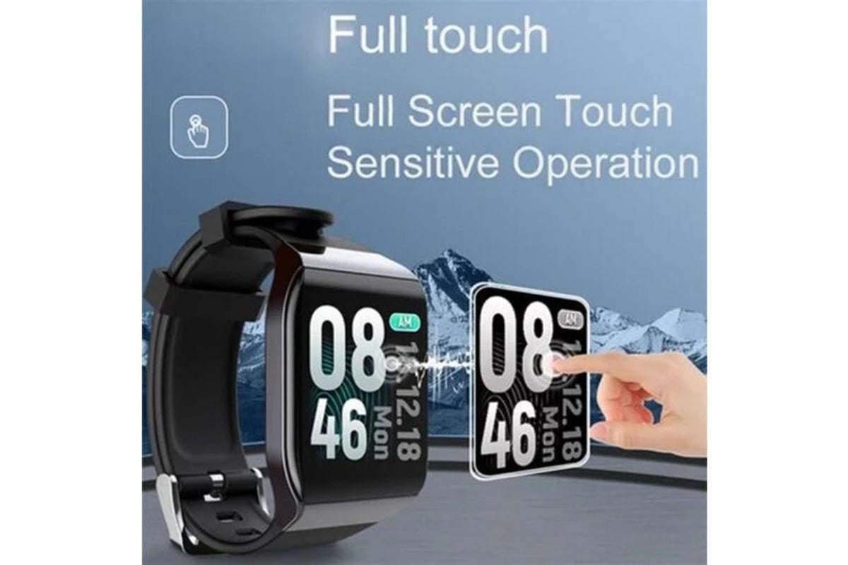 Watch Smart Waterproof Smartwatch Man Women Watches Men Connected Clock Black Smart Watches