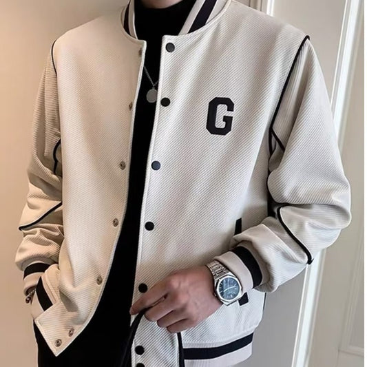 Mænds Baseballuniformer Afslappet Sport Cargojakke