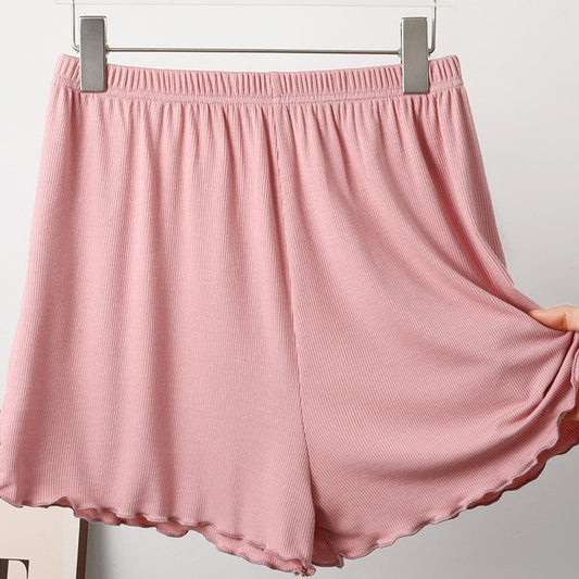 Loose-fitting Bamboo Fiber Cotton High-waisted Plus-size Casual Pants