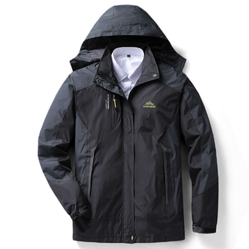 Spring And Autumn Thin With Shell Coat Outdoor Sports Workwear Coat Printing
