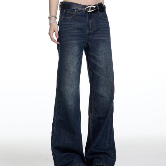 New Loose Straight Micro-pull Mop Pants