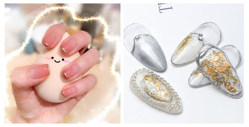 Metalic Glue Japanese Nail Art UV Nail Polish