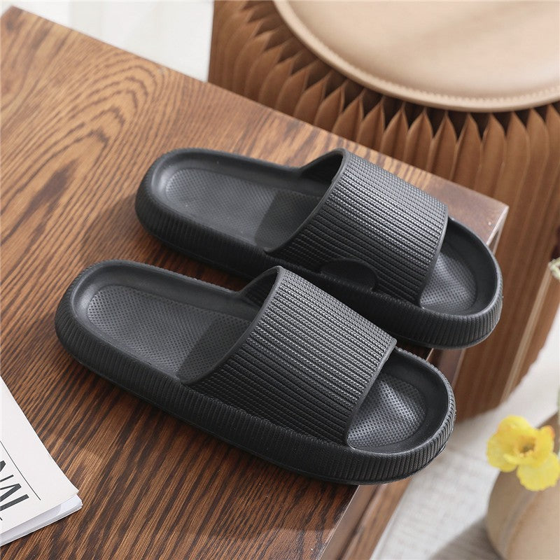 Men's And Women's Fashion Casual Solid Color Non-slip Slippers