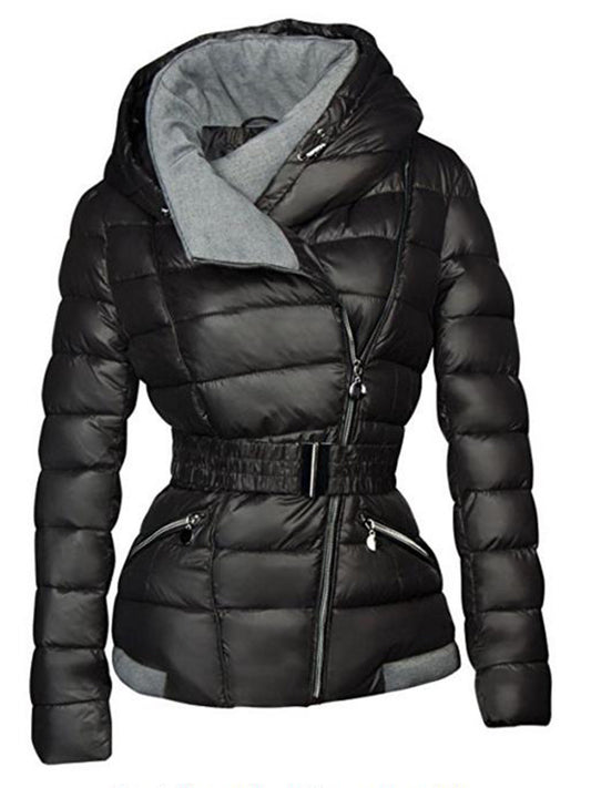 Cold-proof Hand Stuffed Cotton Waterproof Thick Fashion Jacket