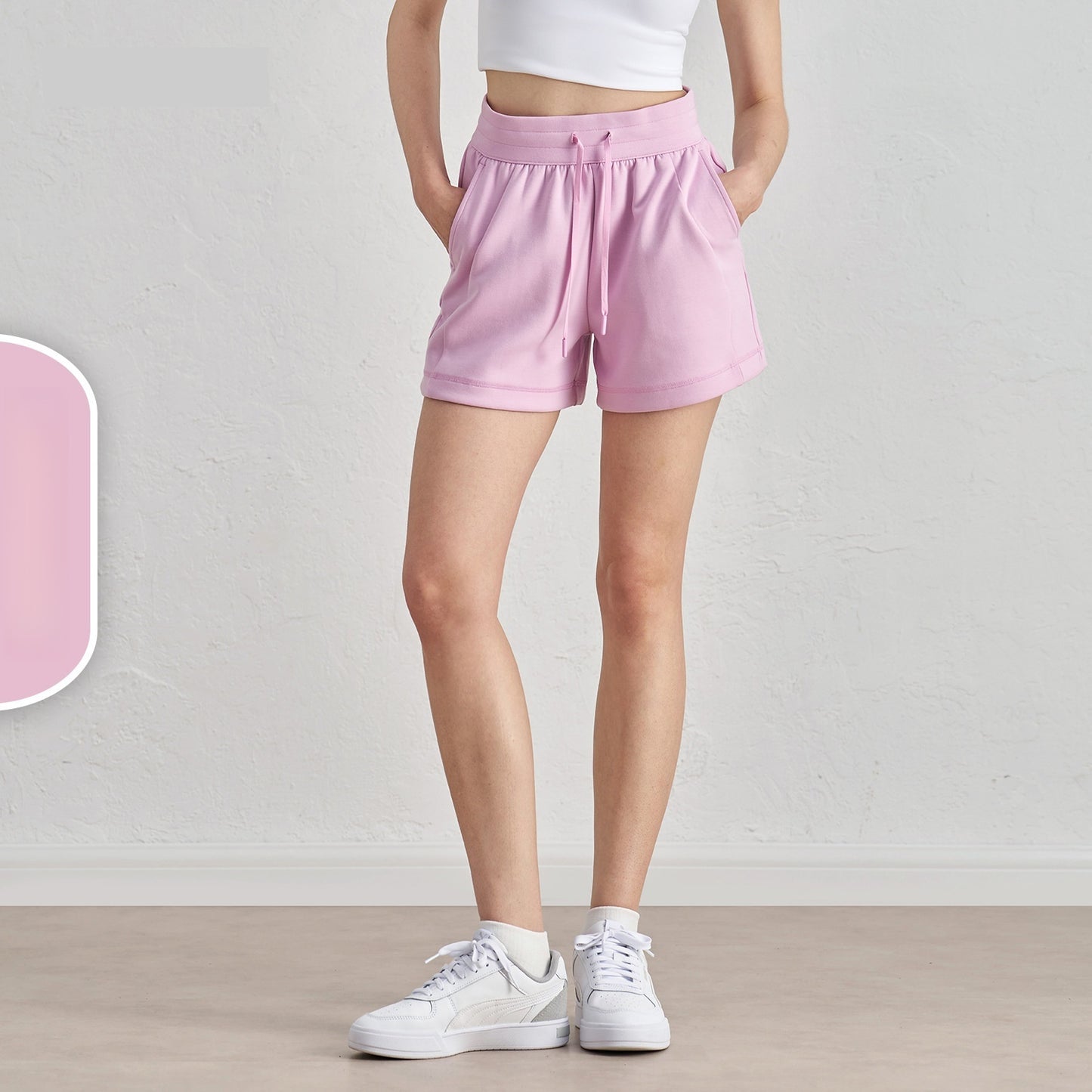 Layer Loose And Simple Yoga Shorts