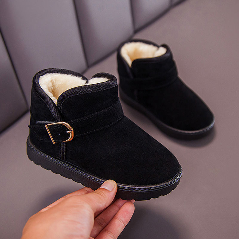 Women's And Girls' Velvet Boots