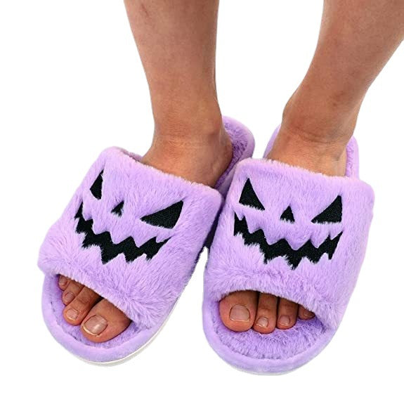 Women's Warm Casual Super Soft Fleece One Size Indoor Flat Slippers