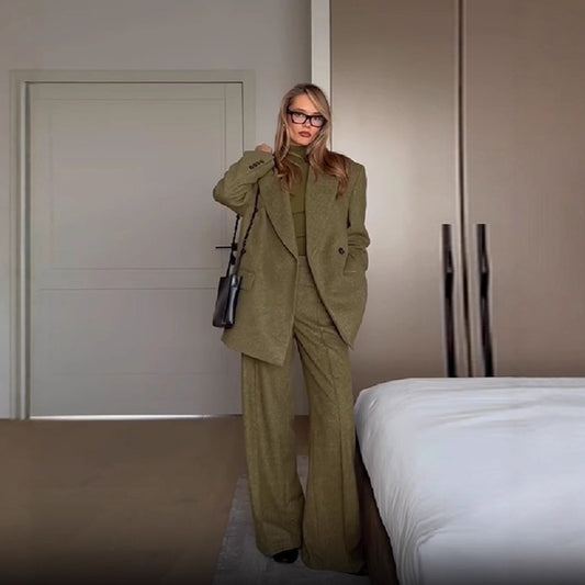High-end Fashionable Chic And Elegant Suit Set
